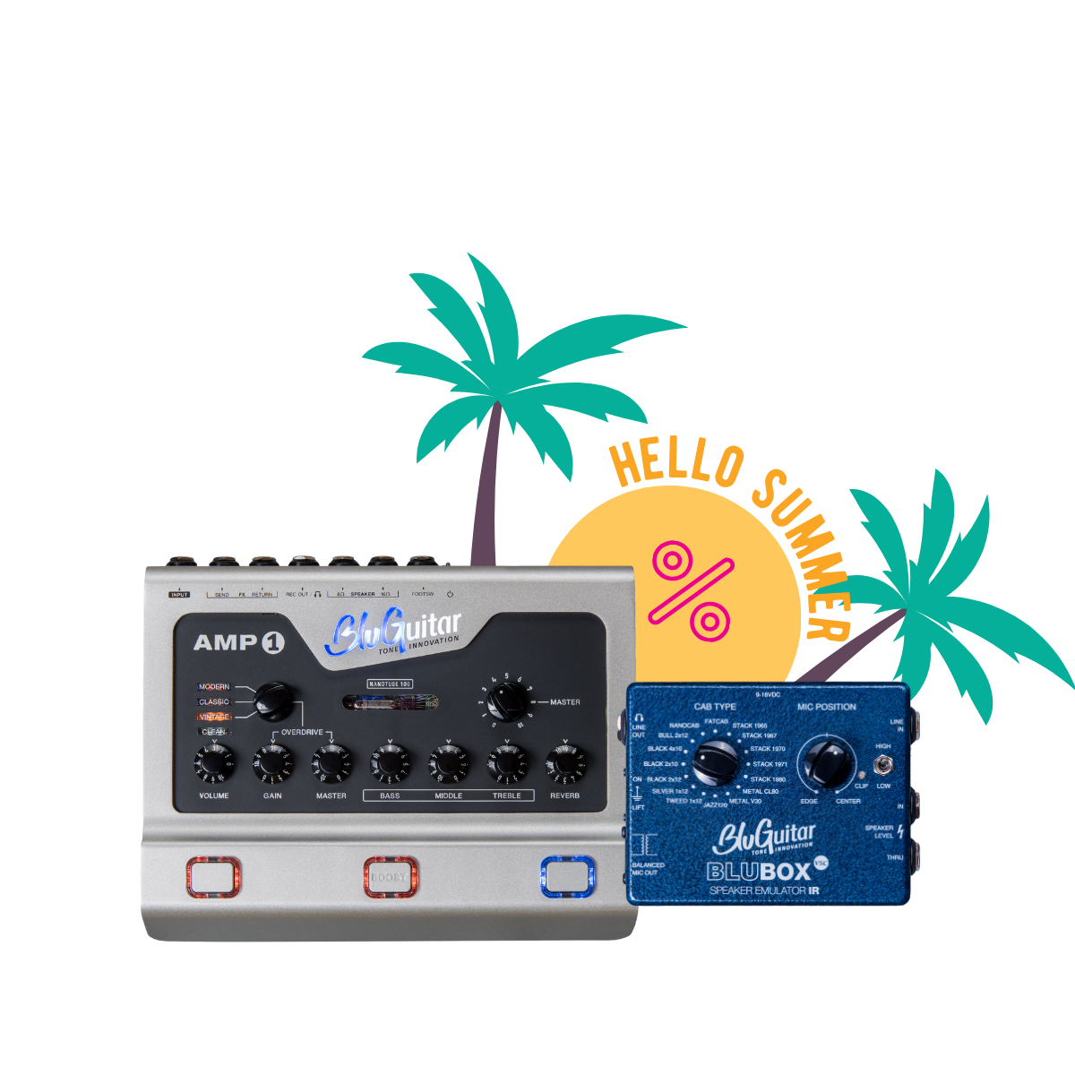 AMP1 Mercury Edition & BluBOX Bundle | BluGuitar Online Shop Deutsch