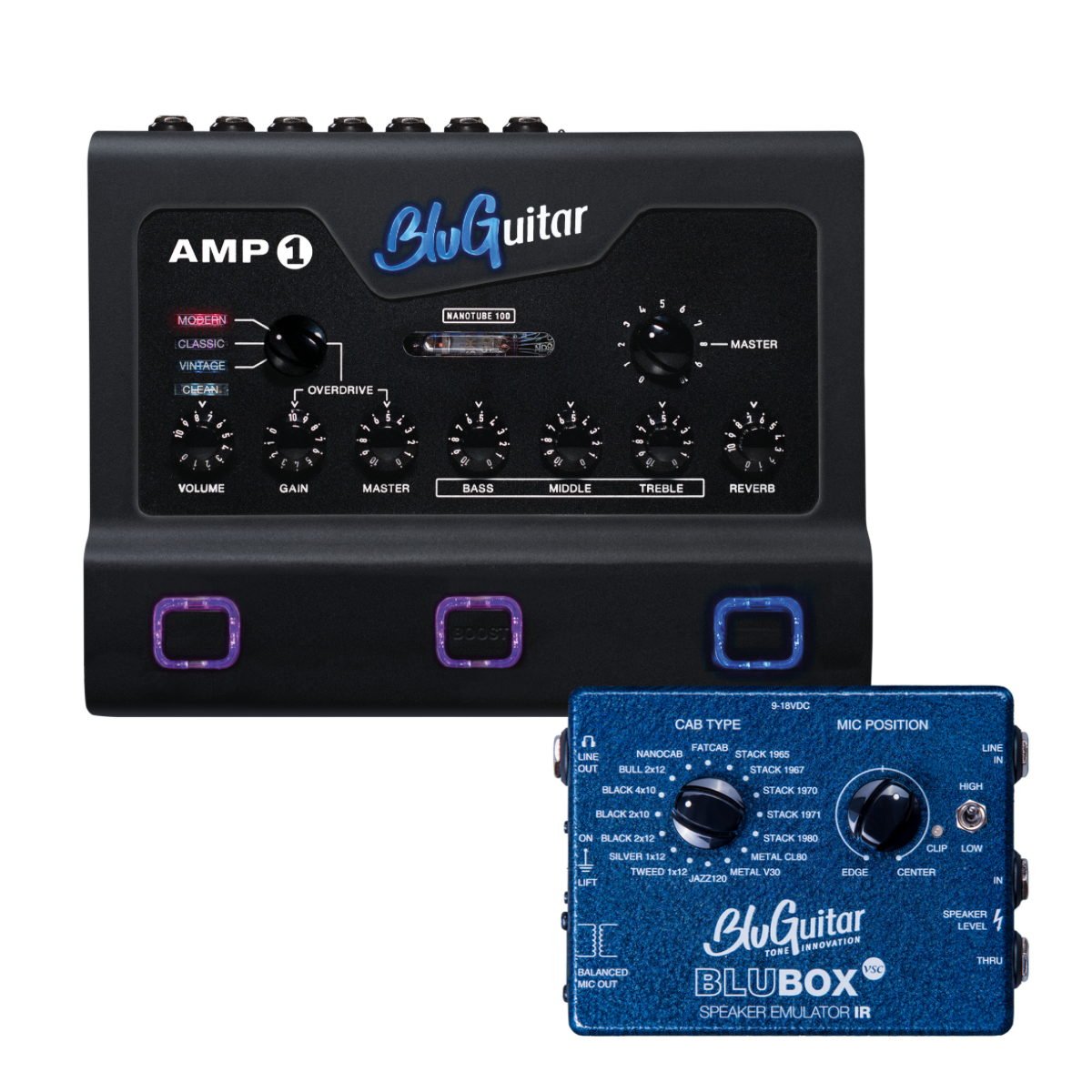 AMP1 Iridium Edition & BluBOX Bundle